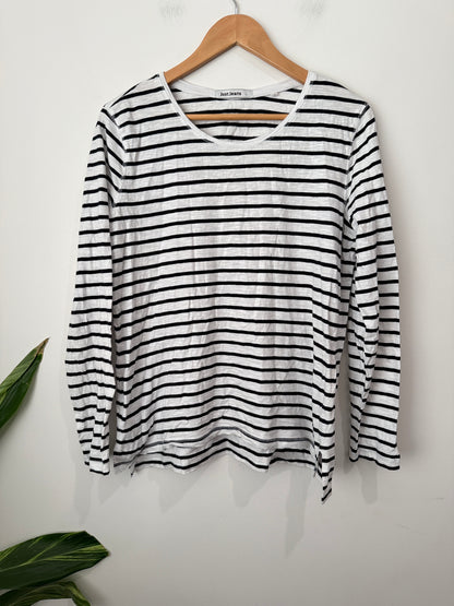 Just Jeans Striped Long-sleeve T-shirt Size L