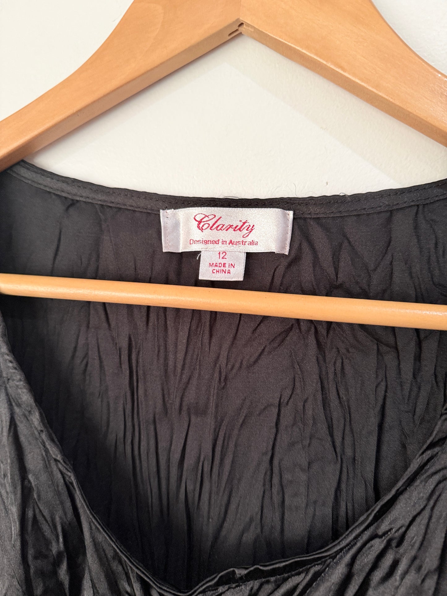 Clarity Sleeveless Dress Size 12