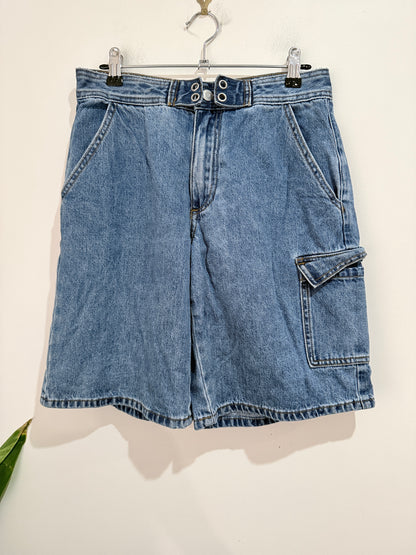 Brand Unknown Cargo Denim Shorts Size 6