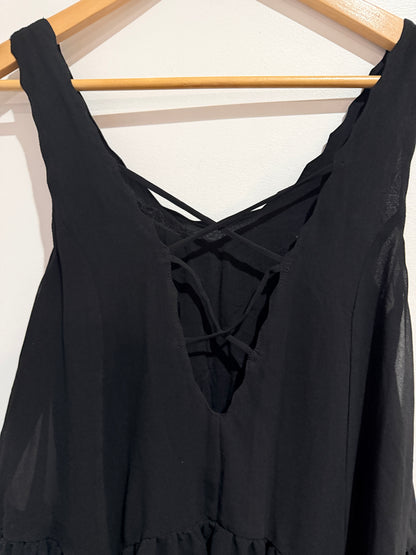 Snidel Tiered Sheer Top Size F