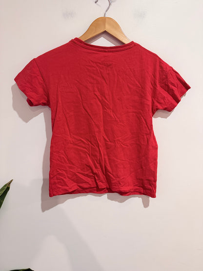 Smiley Worlds Graphic Kids Christmas T-shirt Size 10