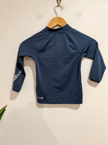 Quicksilver Kids Long Sleeve Rashguard Size 6