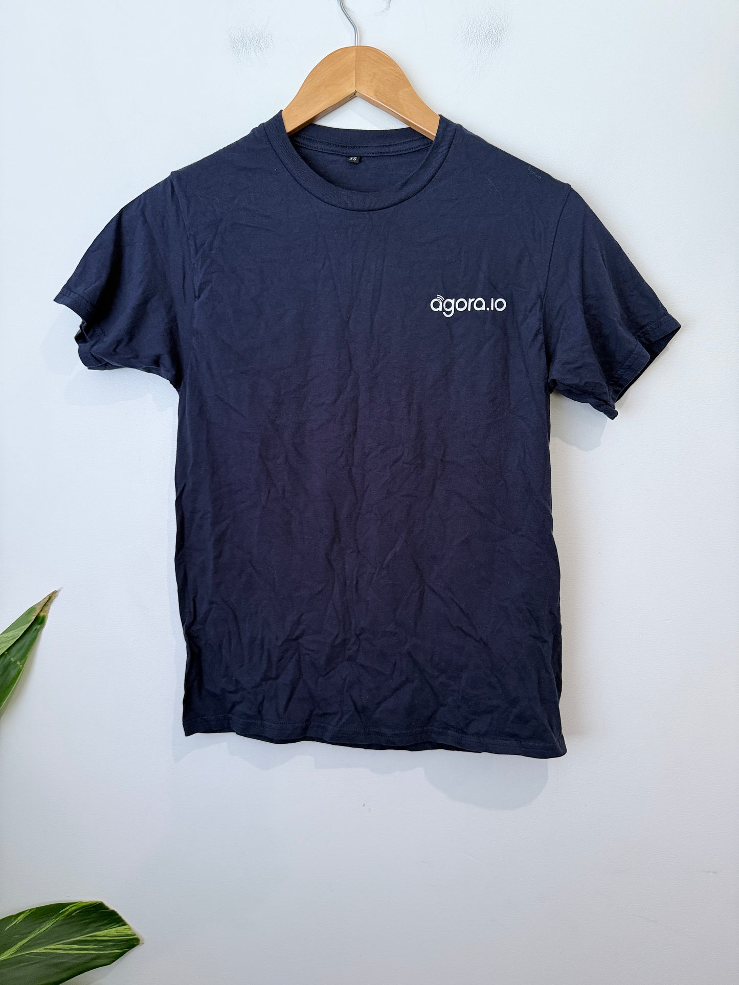 Agora.io Crew Neck T-shirt Size XS