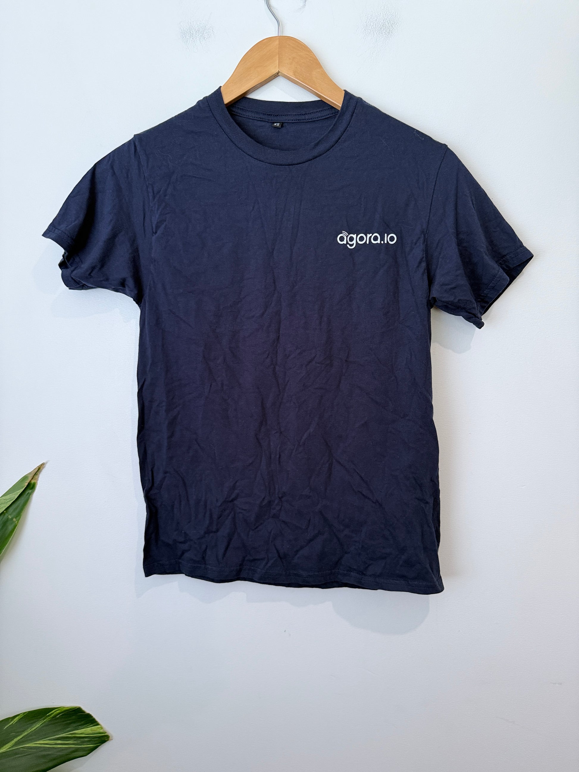 Agora.io Crew Neck T-shirt Size XS