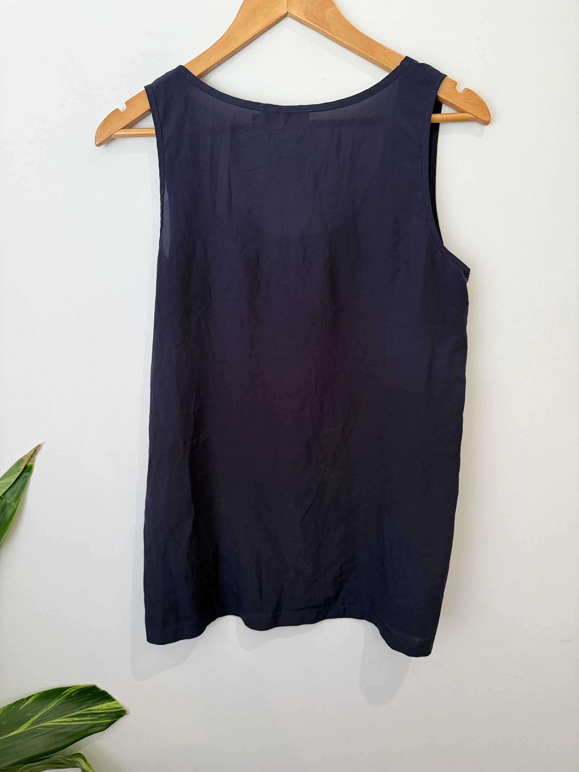 Louche Sleeveless Tank Top Size 12