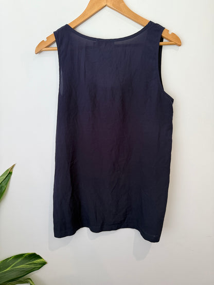 Louche Sleeveless Tank Top Size 12