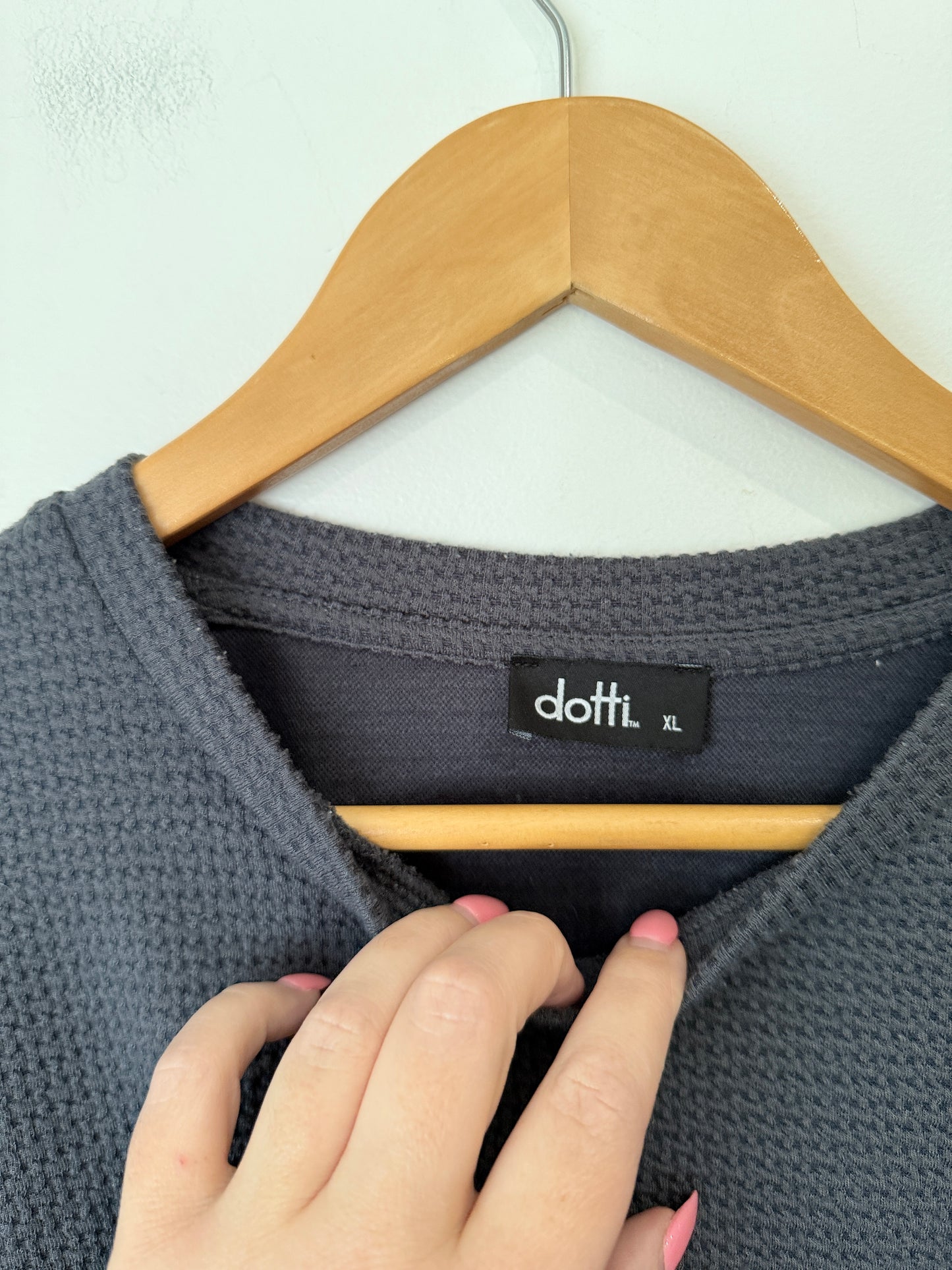 Dotti Cropped Knit Sweater Size XL