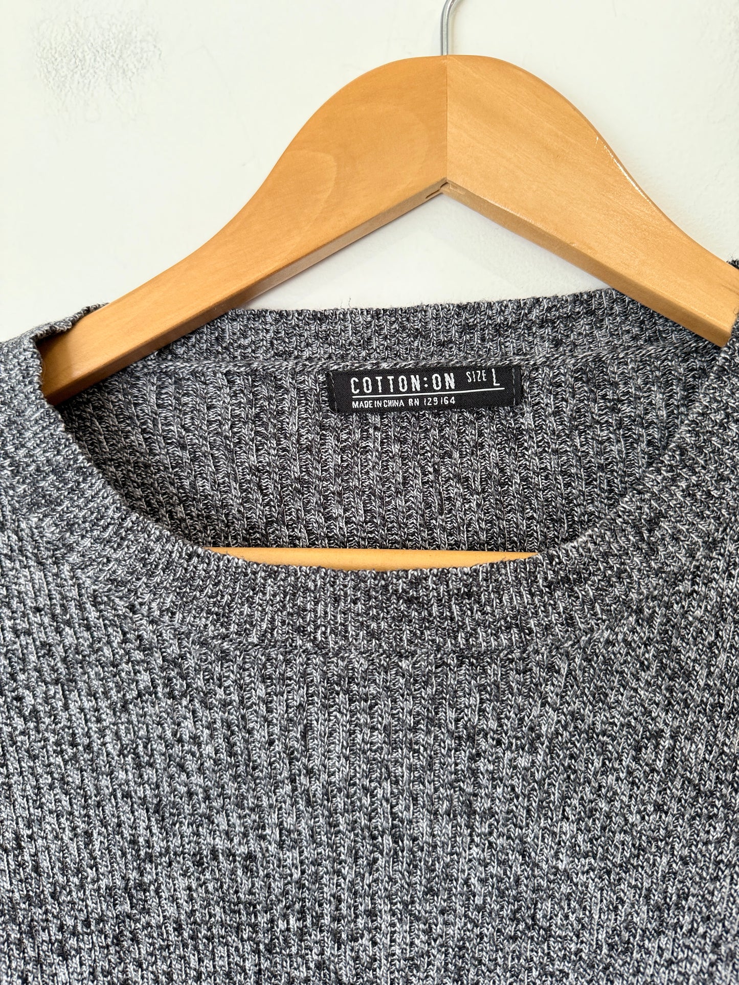 Cotton:on Marled Knit Sweater Size L
