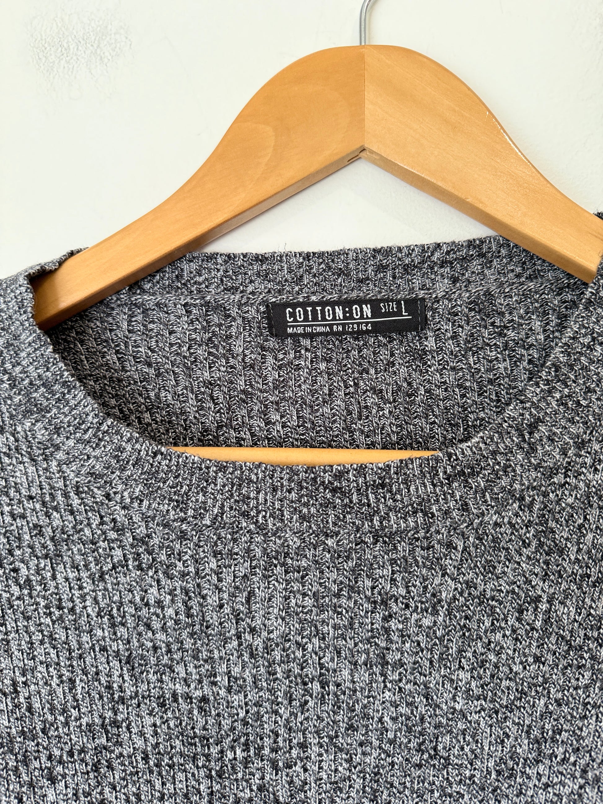 Cotton:on Marled Knit Sweater Size L