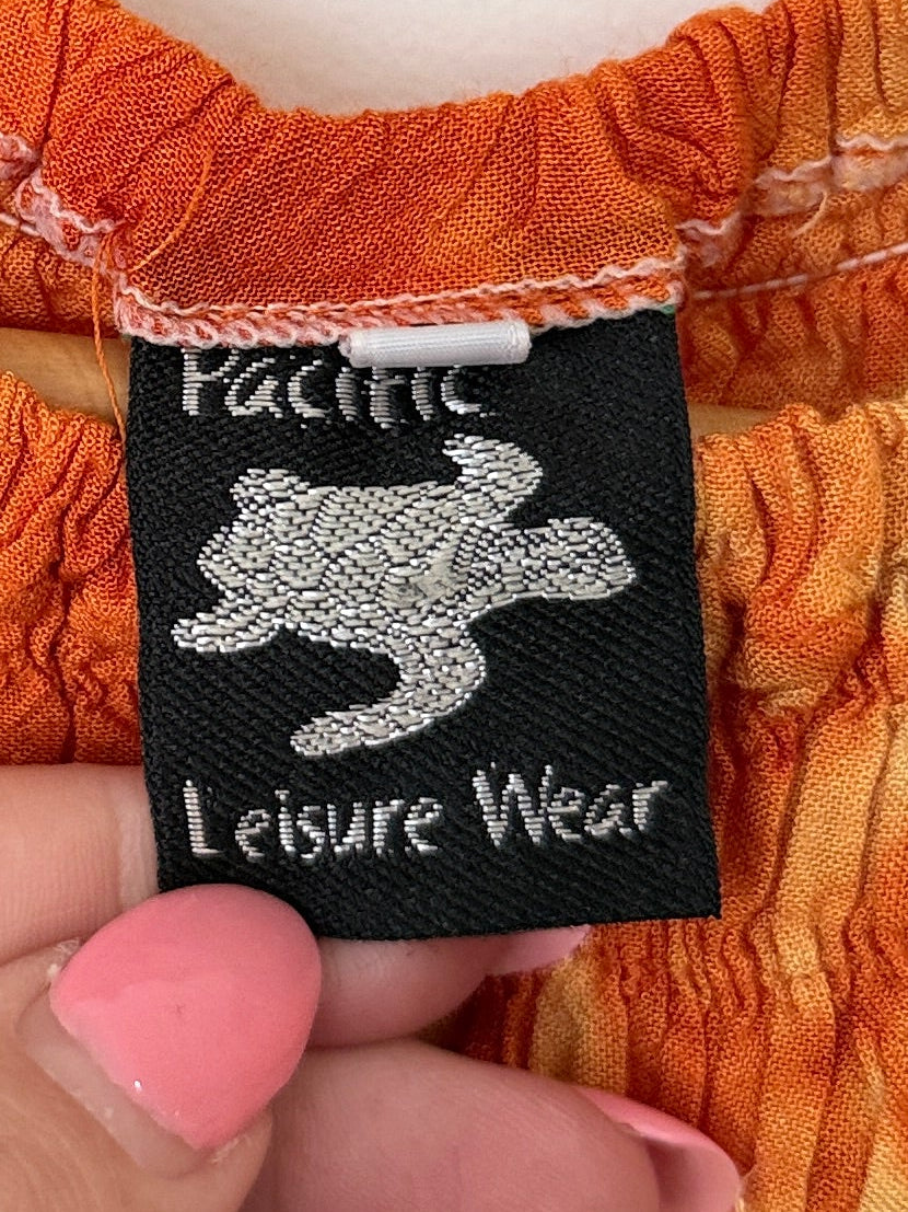 Pacific Leisure Wear Batik Duster Dress Size U/Arm to U/Arm 26cm