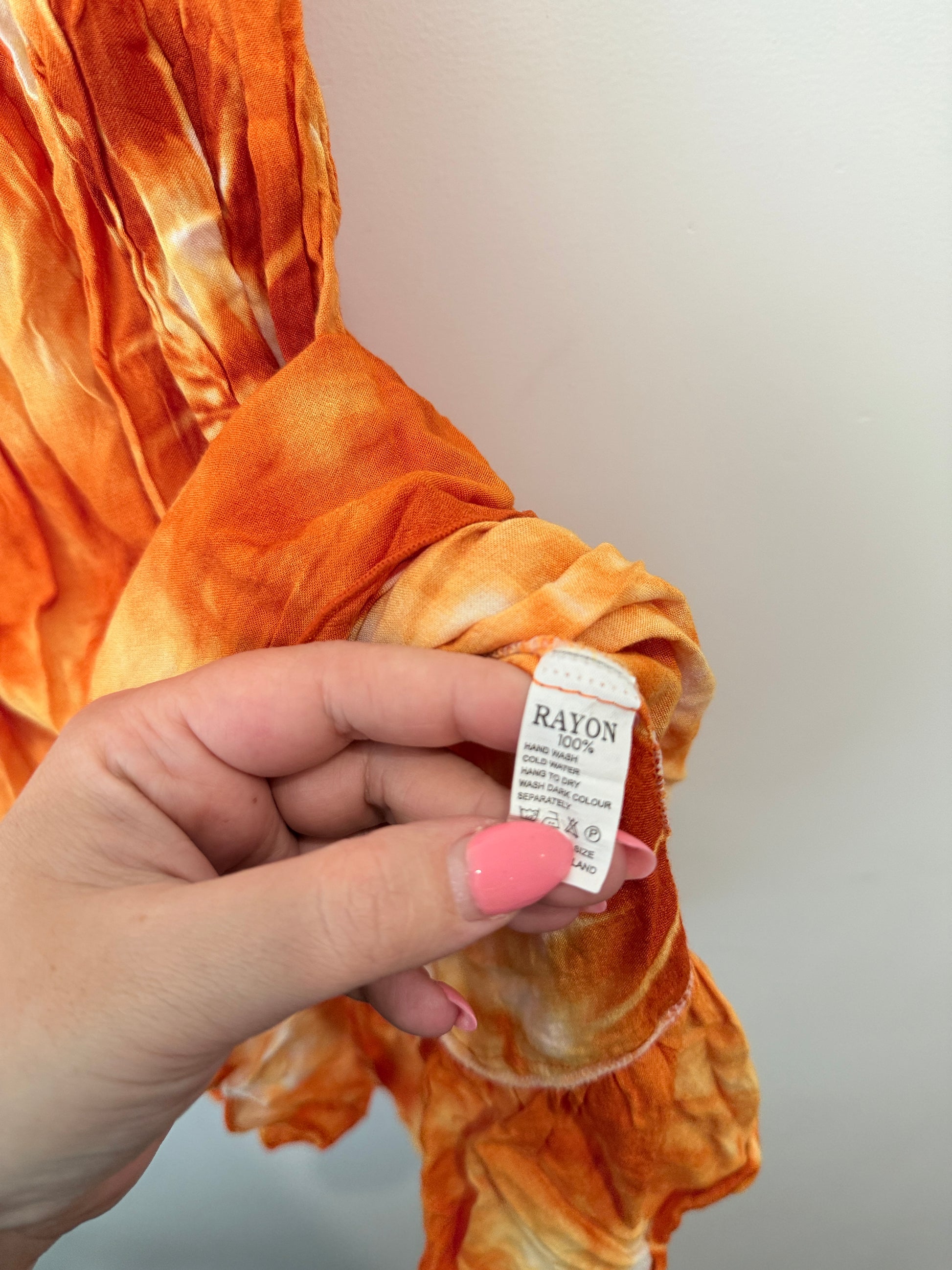 Pacific Leisure Wear Batik Duster Dress Size U/Arm to U/Arm 26cm