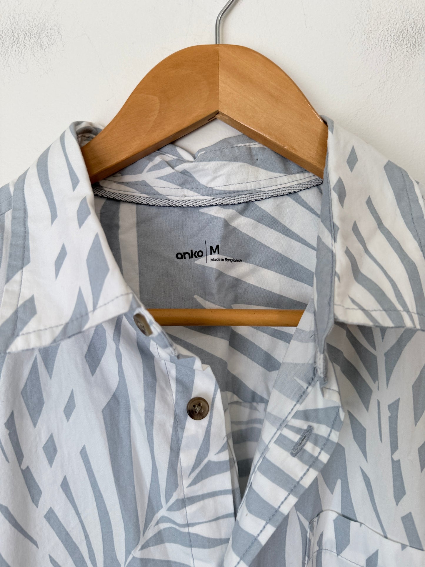 Anko Hawaiian Polo Shirt Size M