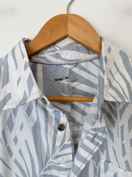 Anko Hawaiian Polo Shirt Size M
