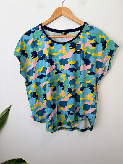 Max Abstract Print Top Size XL/16