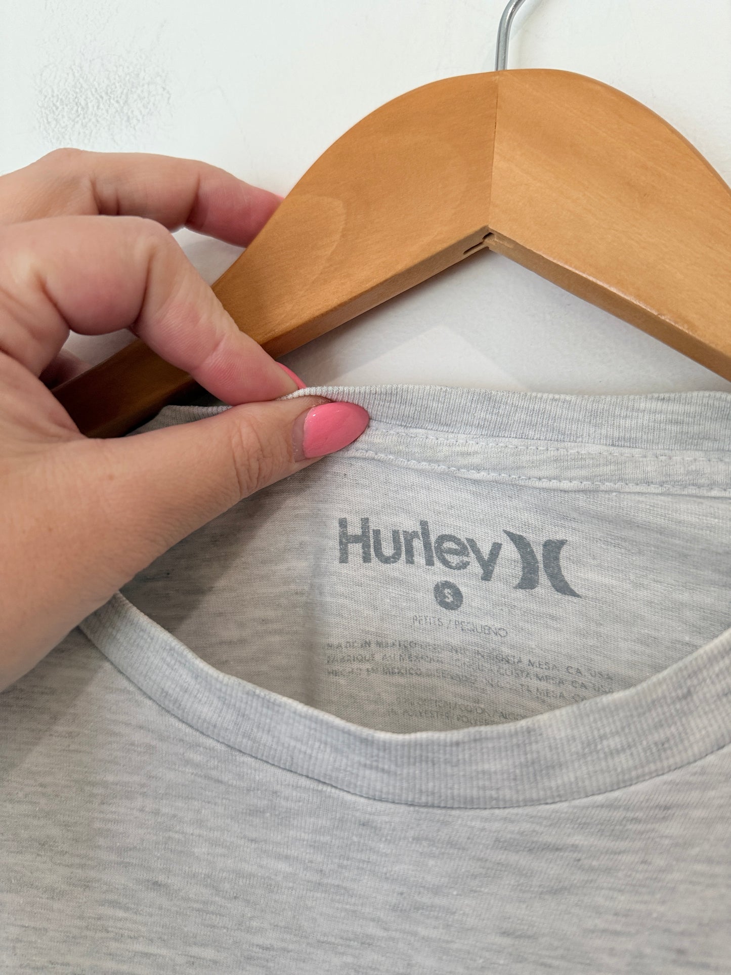 Hurley Crewneck T-shirt Size S
