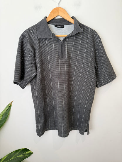 Chisel Quarter-zip Polo Shirt Size M