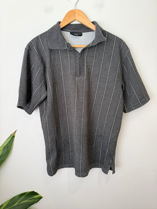 Chisel Quarter-zip Polo Shirt Size M