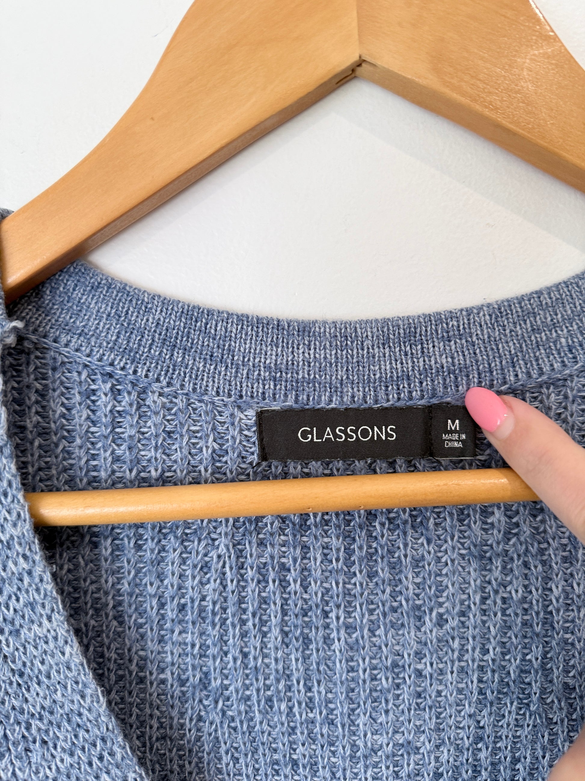 Glassons Knitted Pullover Sweater Size M