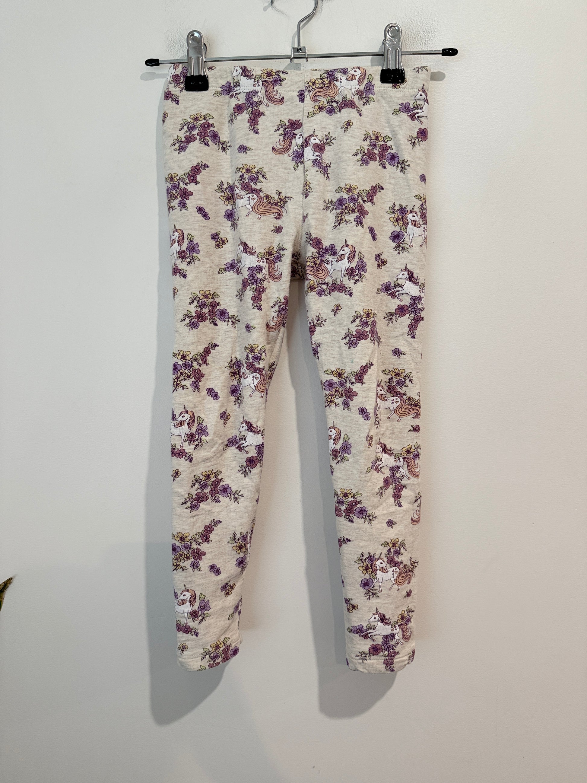 Mini Mango Kids Floral Leggings/Jeggings Size S