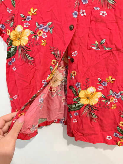 Switch Girls Hawaiian Aloha Shirt Size 12