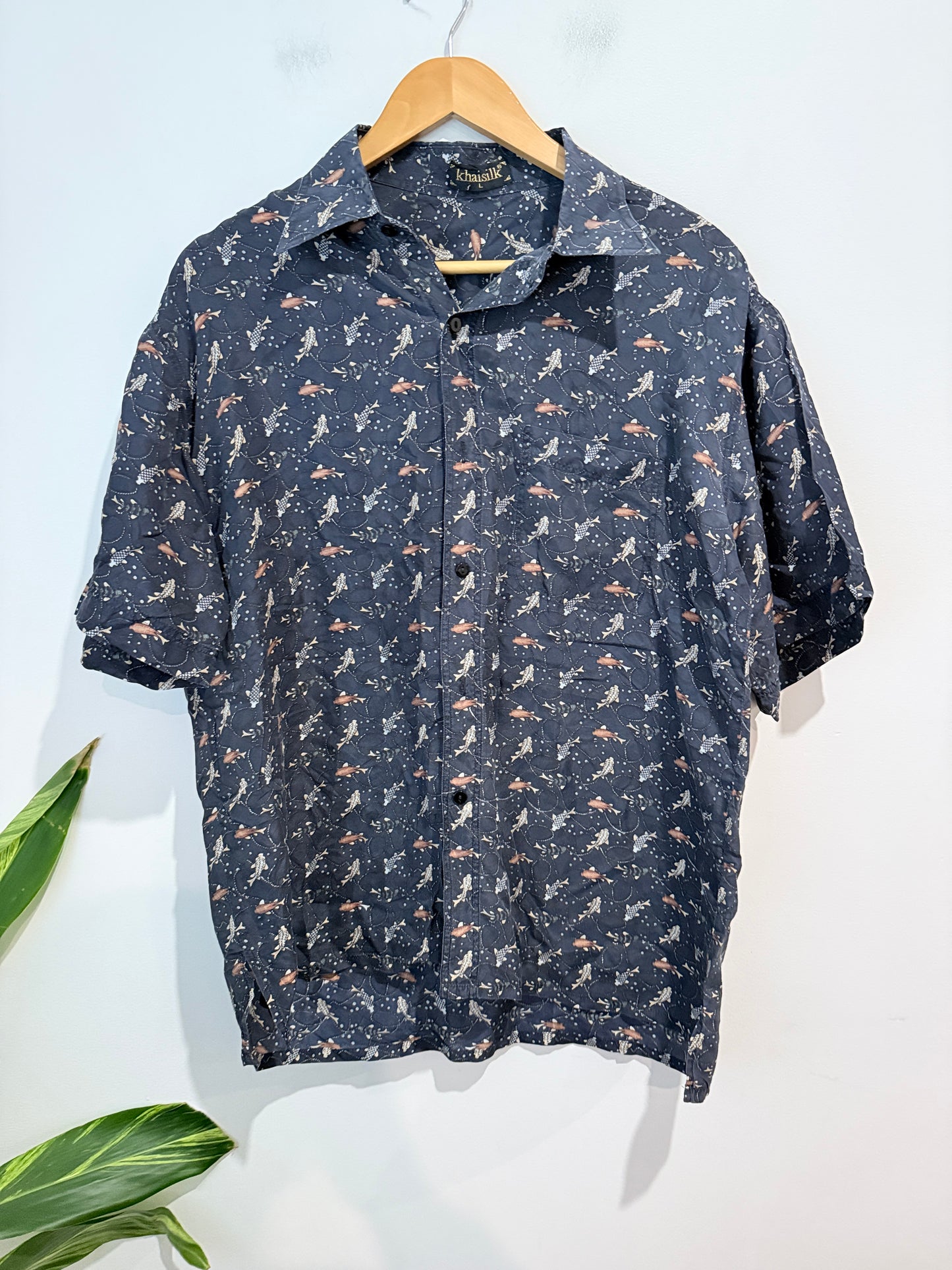 Khaisilk Short-sleeve Shirt Size L