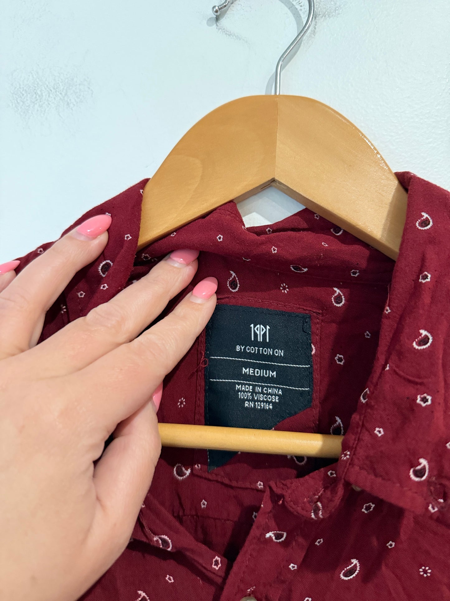 Cotton:on Button-up Shirt Size Medium