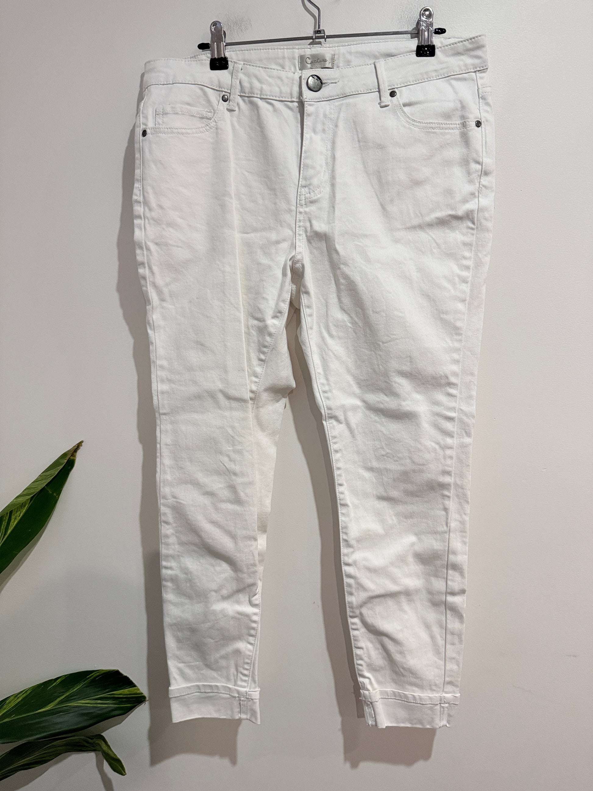 Shell Fabric: Skinny Denim Jeans Size 14