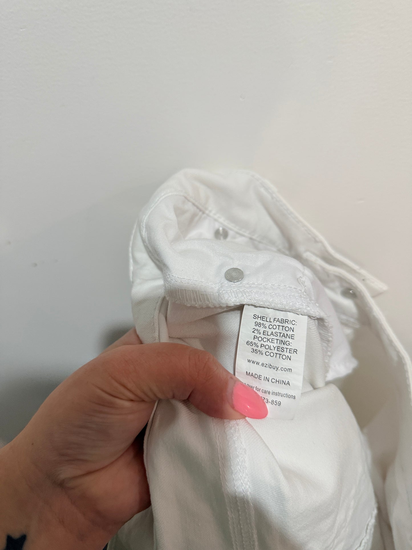 Shell Fabric: Skinny Denim Jeans Size 14