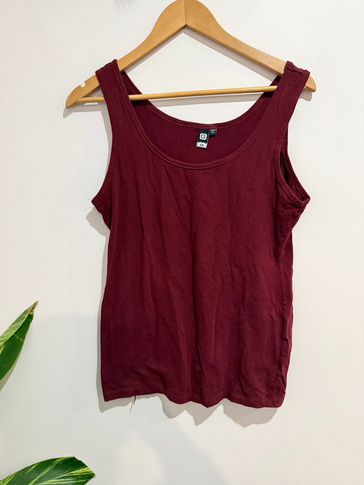 G Tank Top Size 12