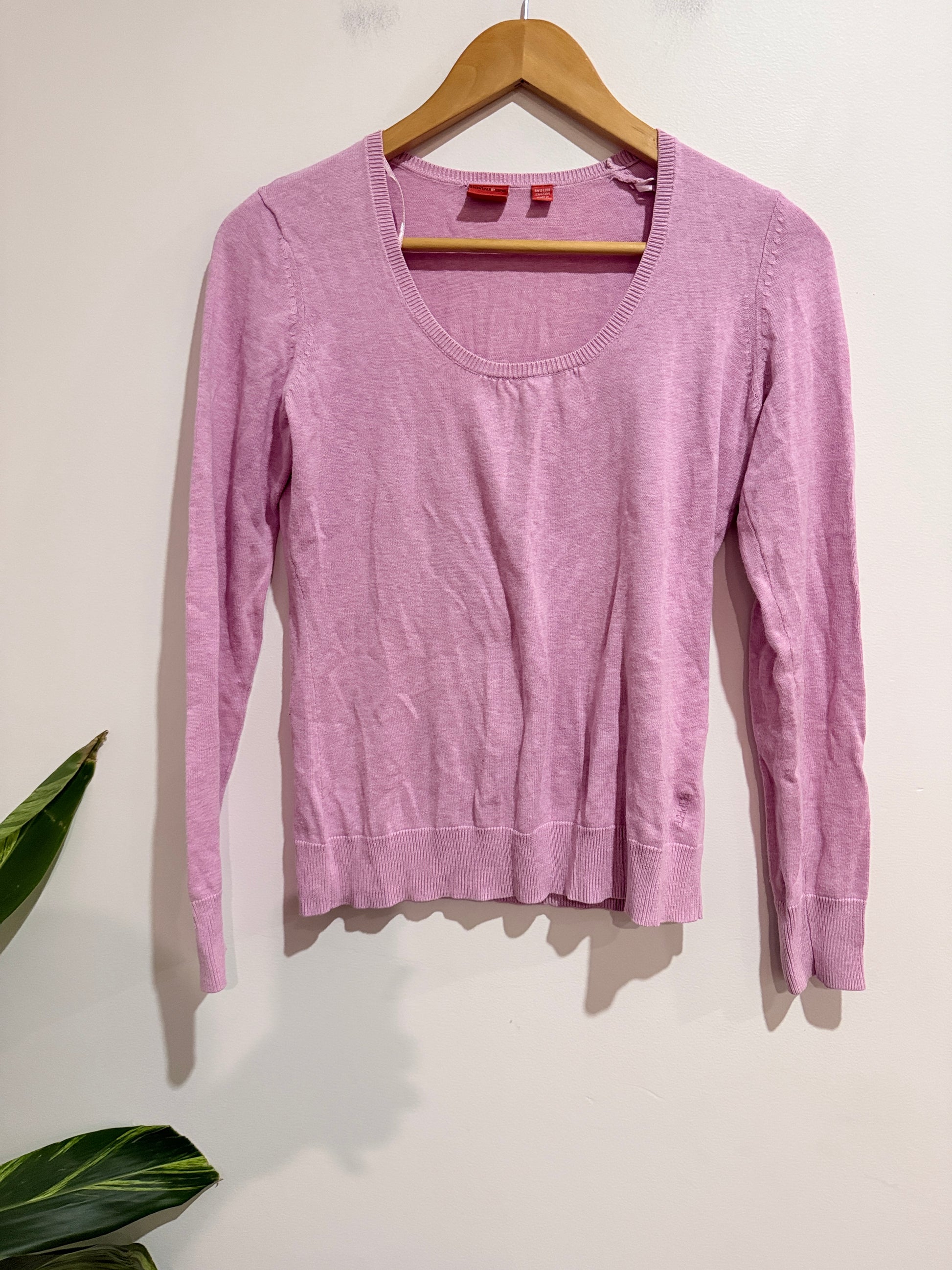 Esprit Long-sleeve Knit Sweater Size S