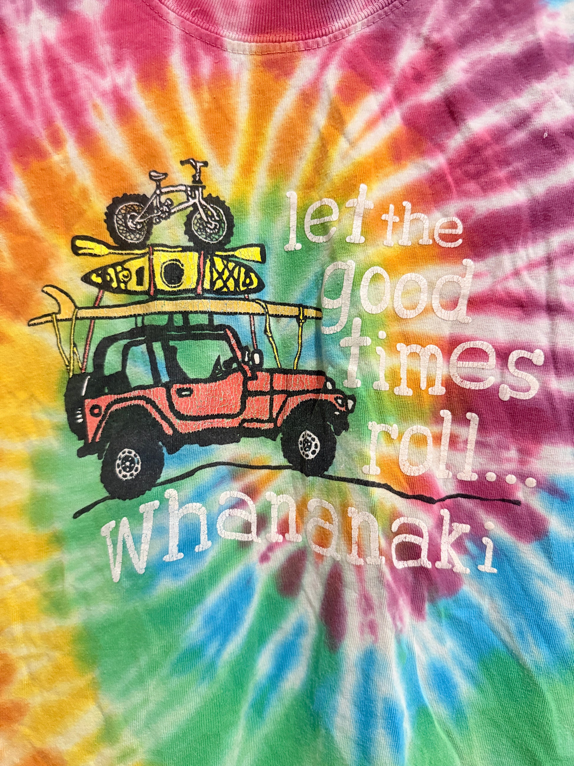 Sea Breeze Tie-dye Graphic T-shirt Size 6