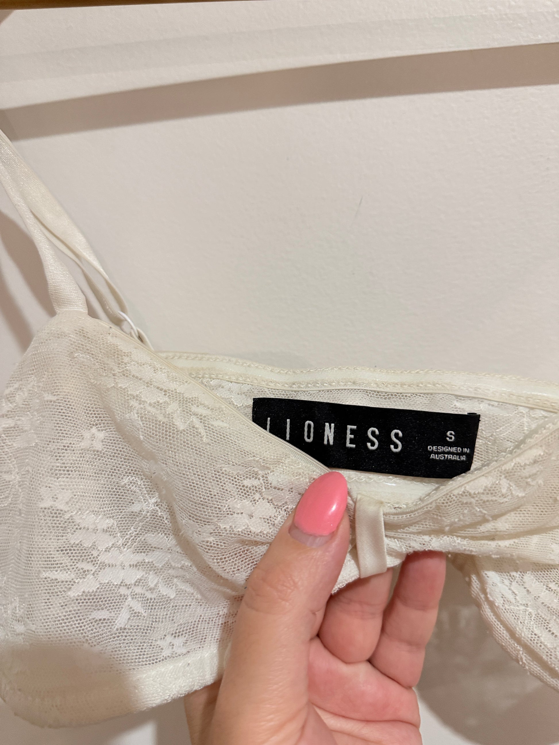 Lioness Lace Bralette Size S