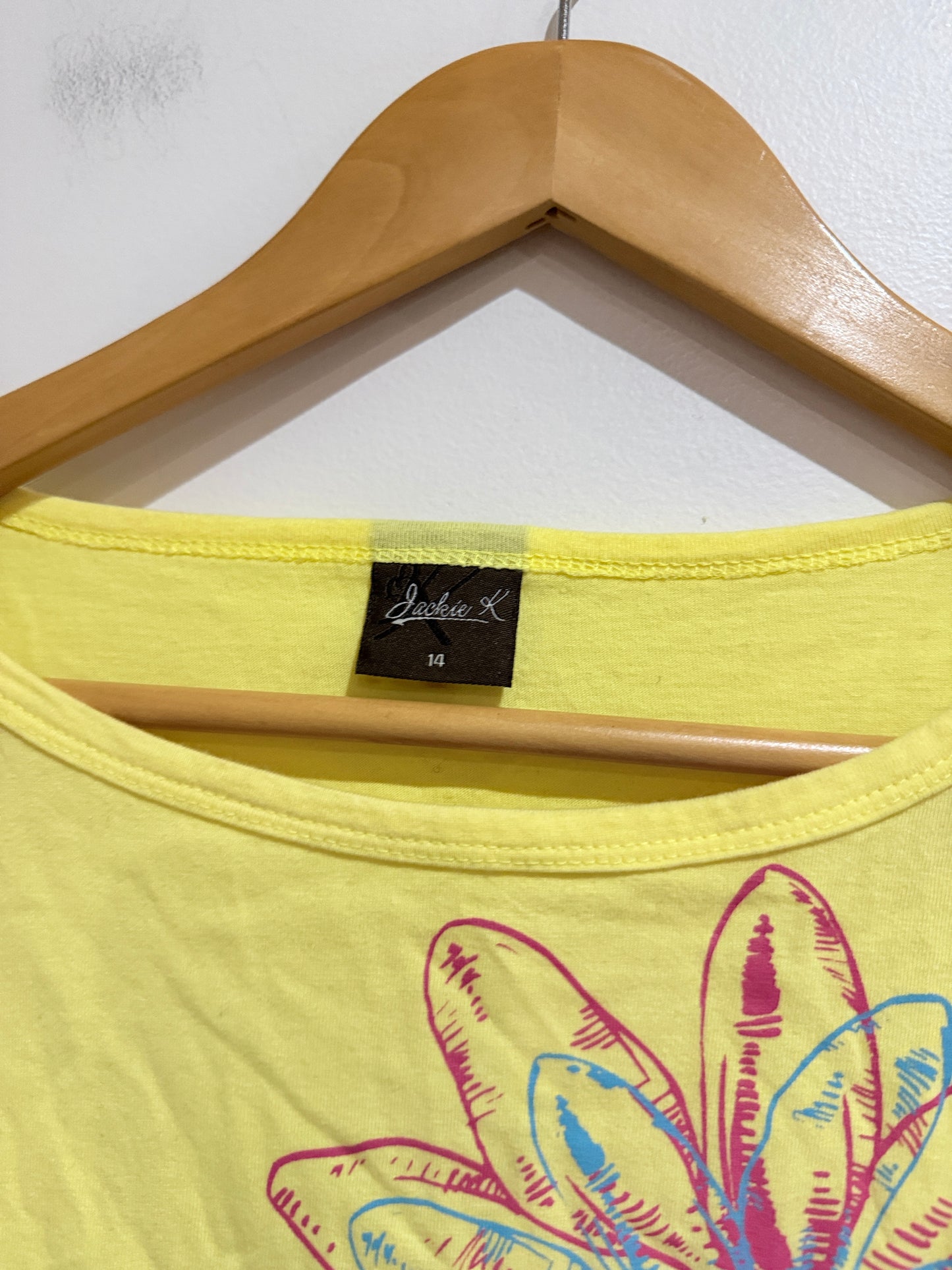 Jackie K Short-sleeve T-shirt Size 14