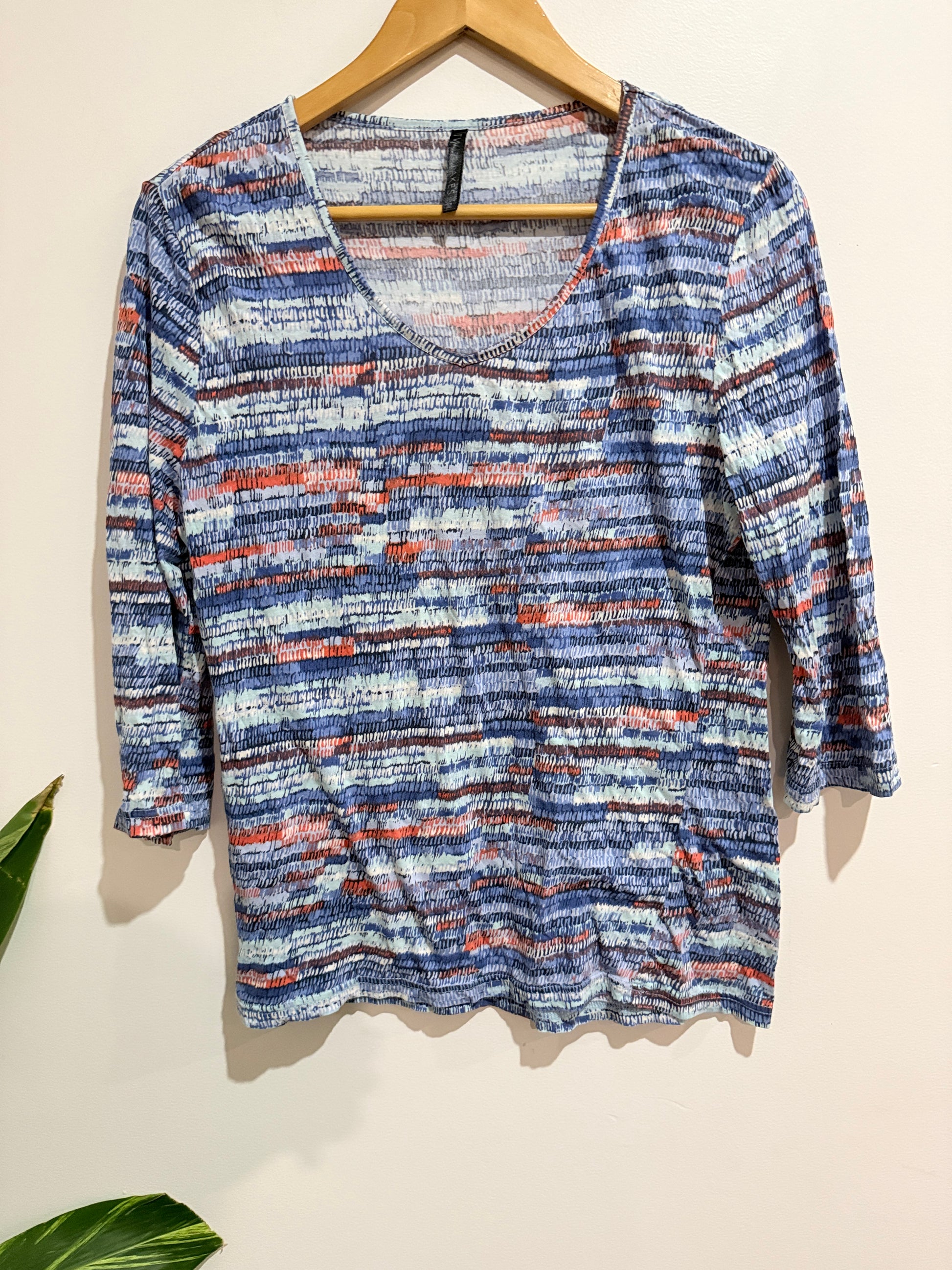 Twin Lakes Space-dye Knit Shirt Size M