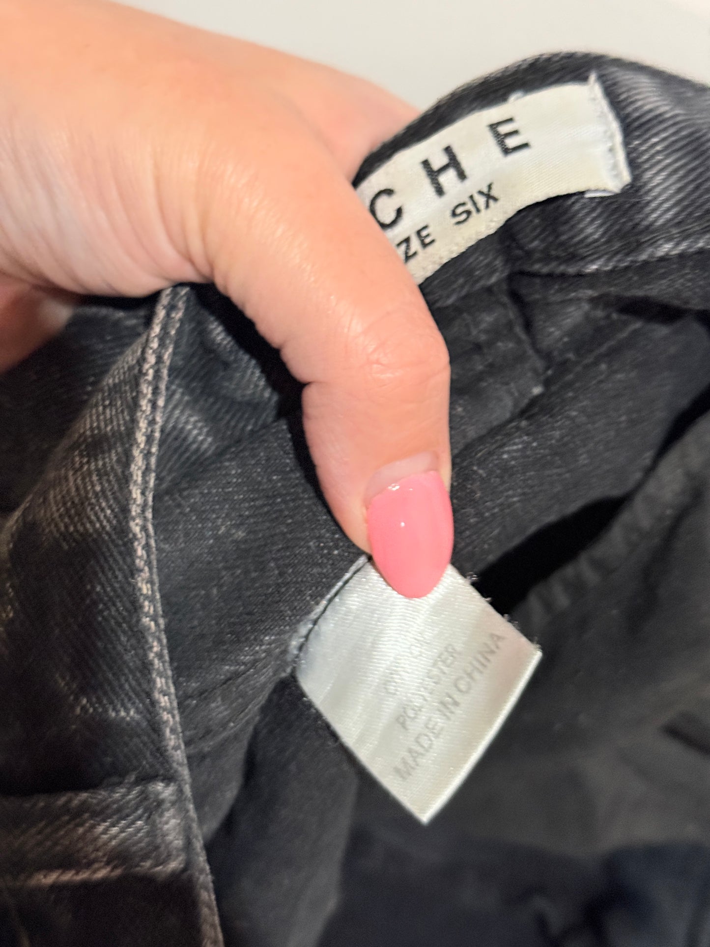 Ache Denim Miniskirt Size 6