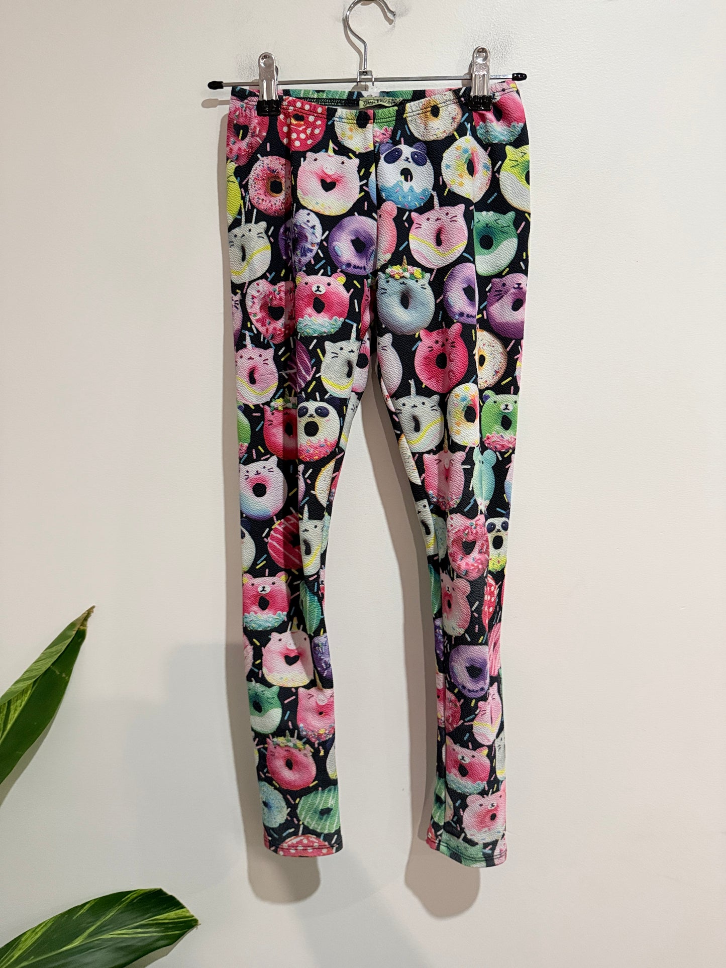 Little Mass Donut-themed Leggings Size Waist 56cm | L 80cm