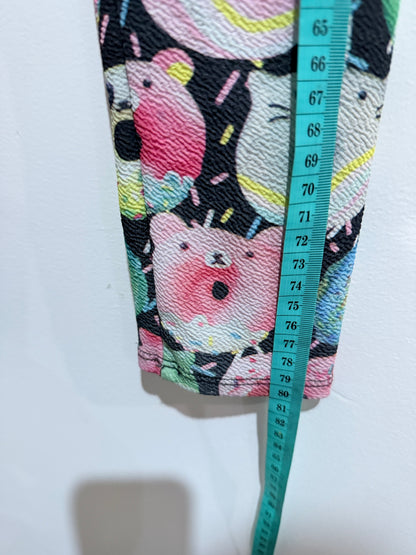 Little Mass Donut-themed Leggings Size Waist 56cm | L 80cm