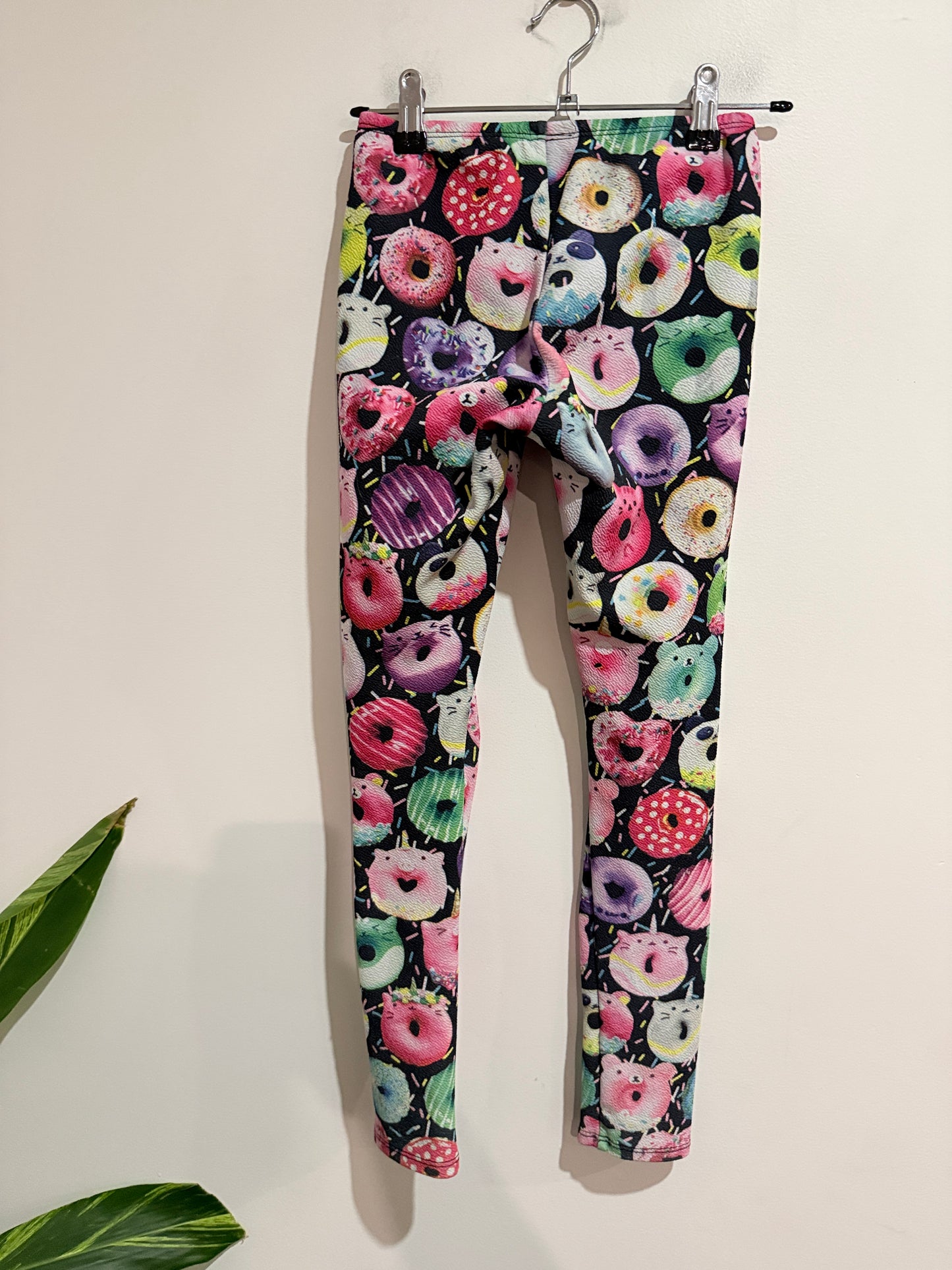 Little Mass Donut-themed Leggings Size Waist 56cm | L 80cm