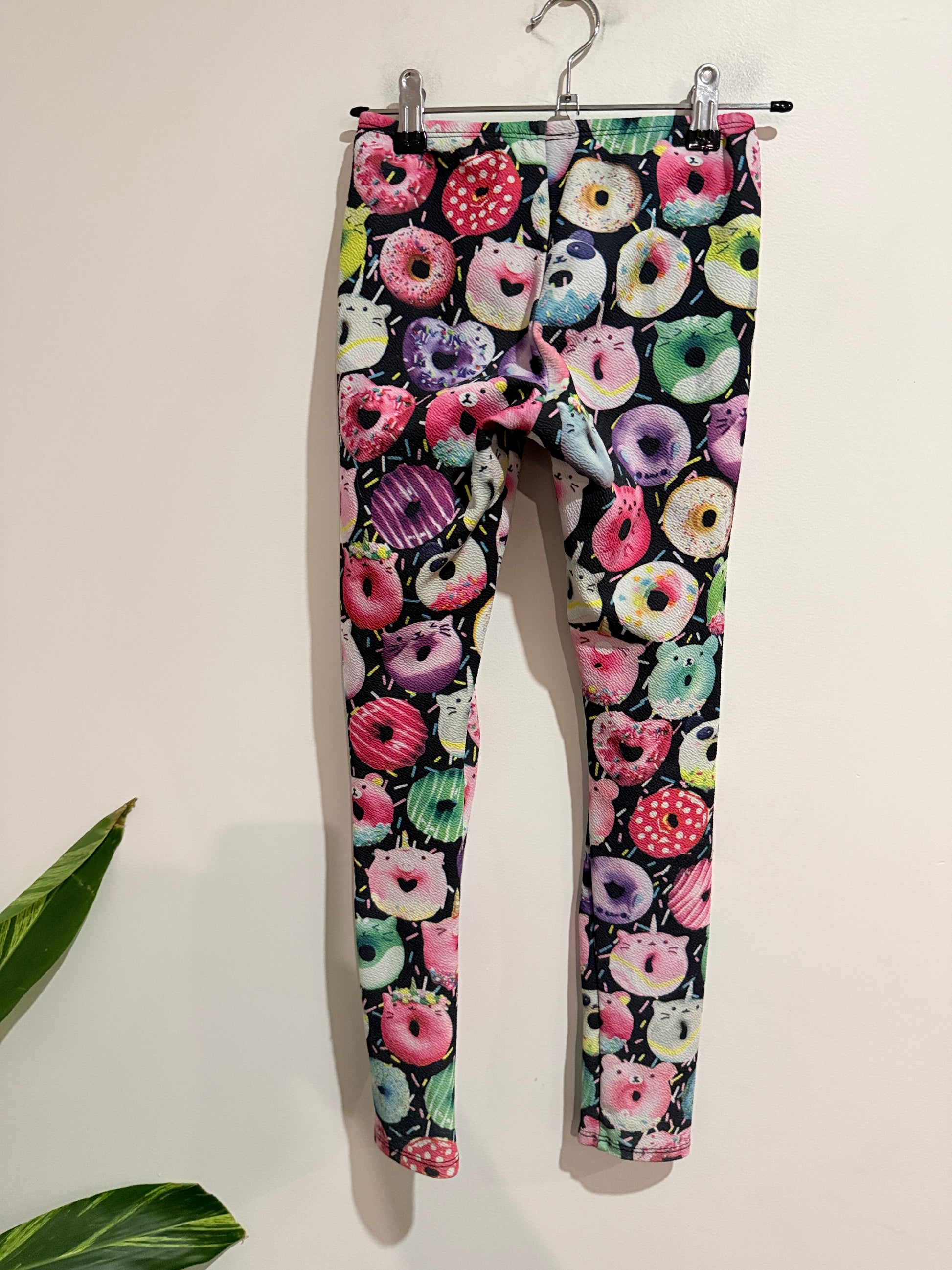 Little Mass Donut-themed Leggings Size Waist 56cm | L 80cm
