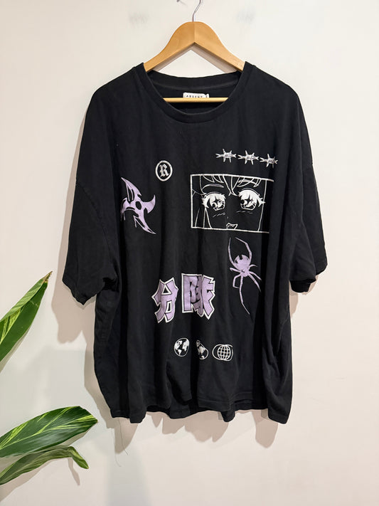 Absent Oversized Streetwear T-shirt Size 3XL