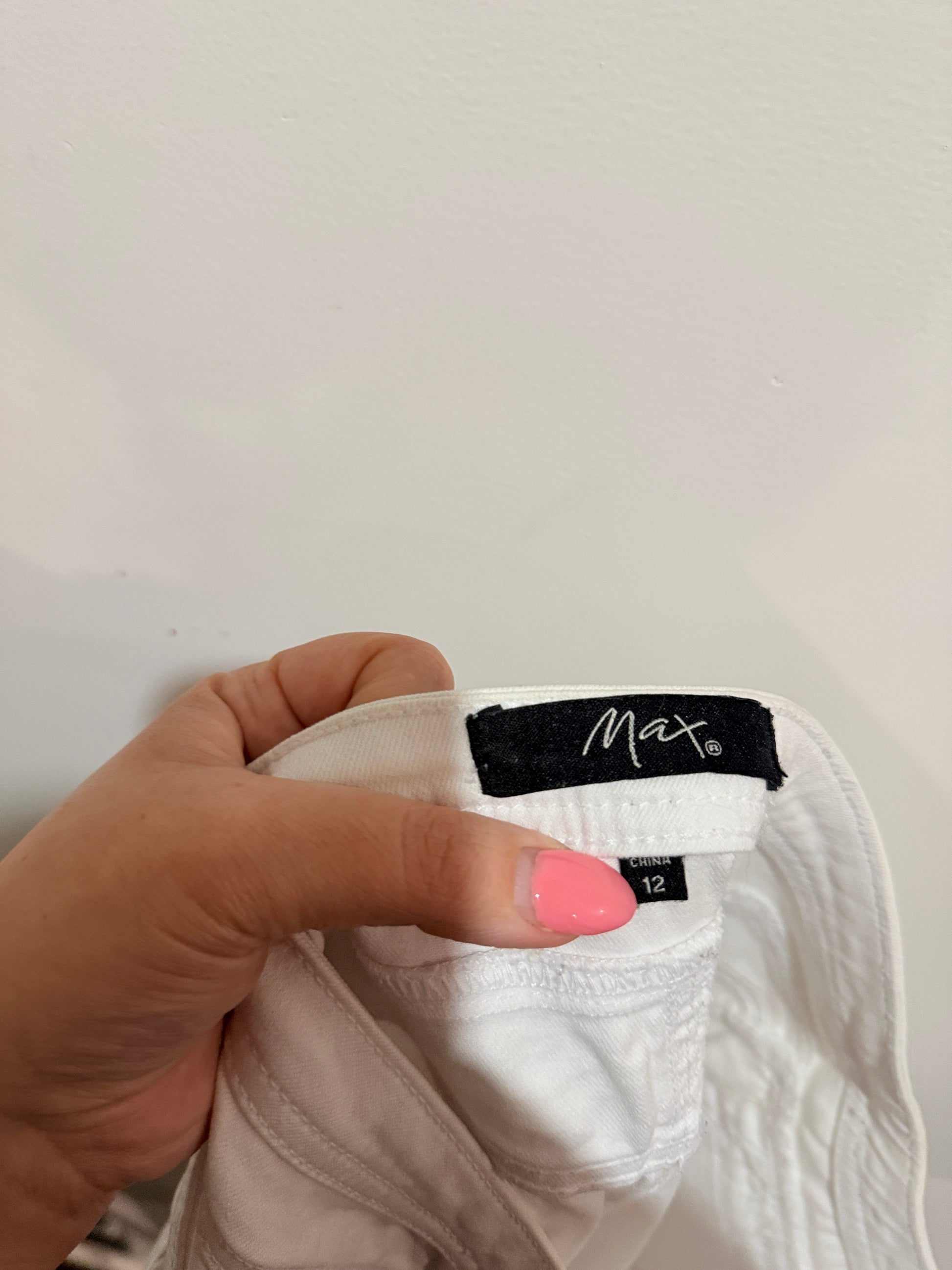 Max Denim Pencil Skirt Size 12
