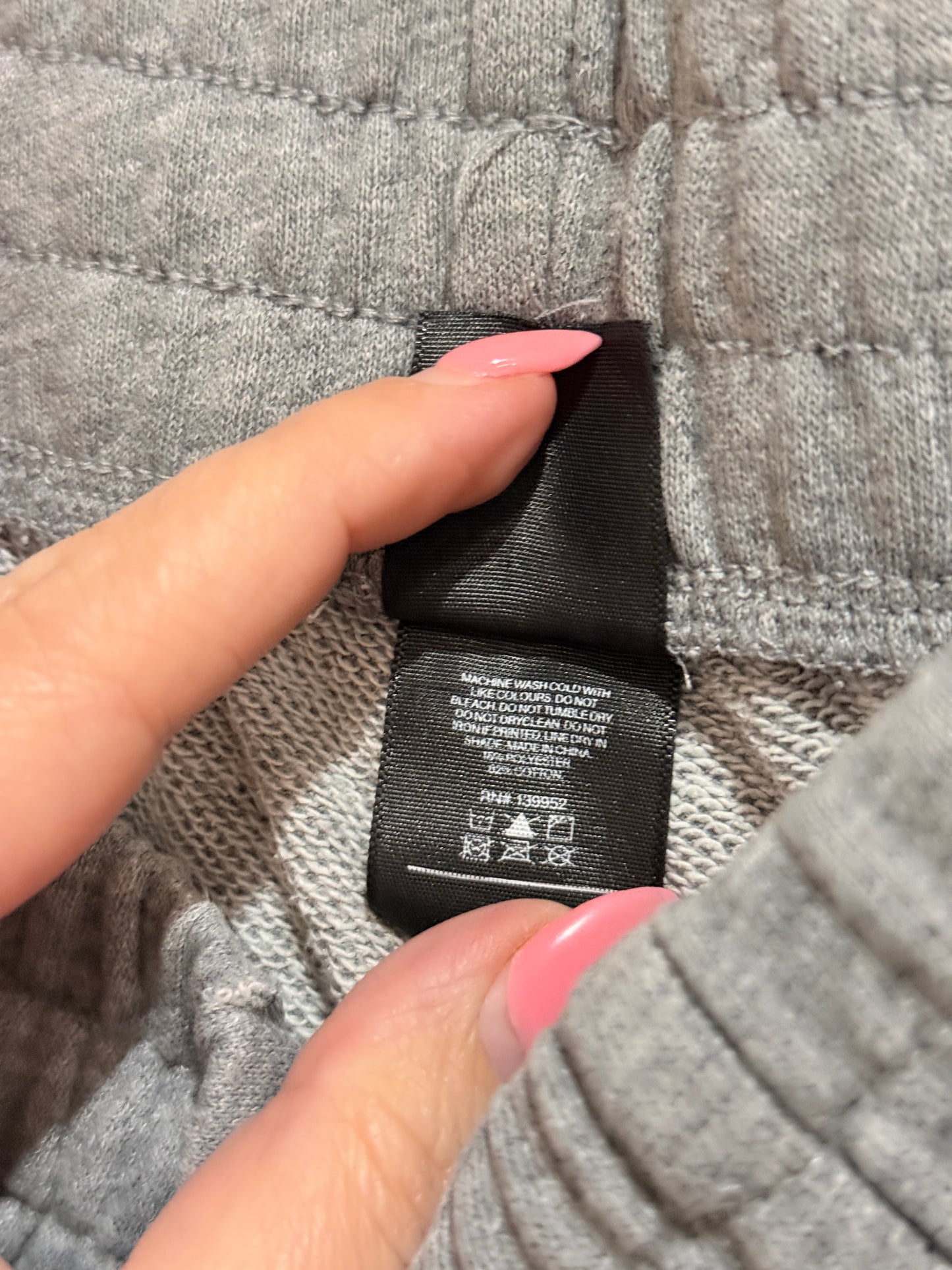 Ascolour Raw-hem Sweat Shorts Size L