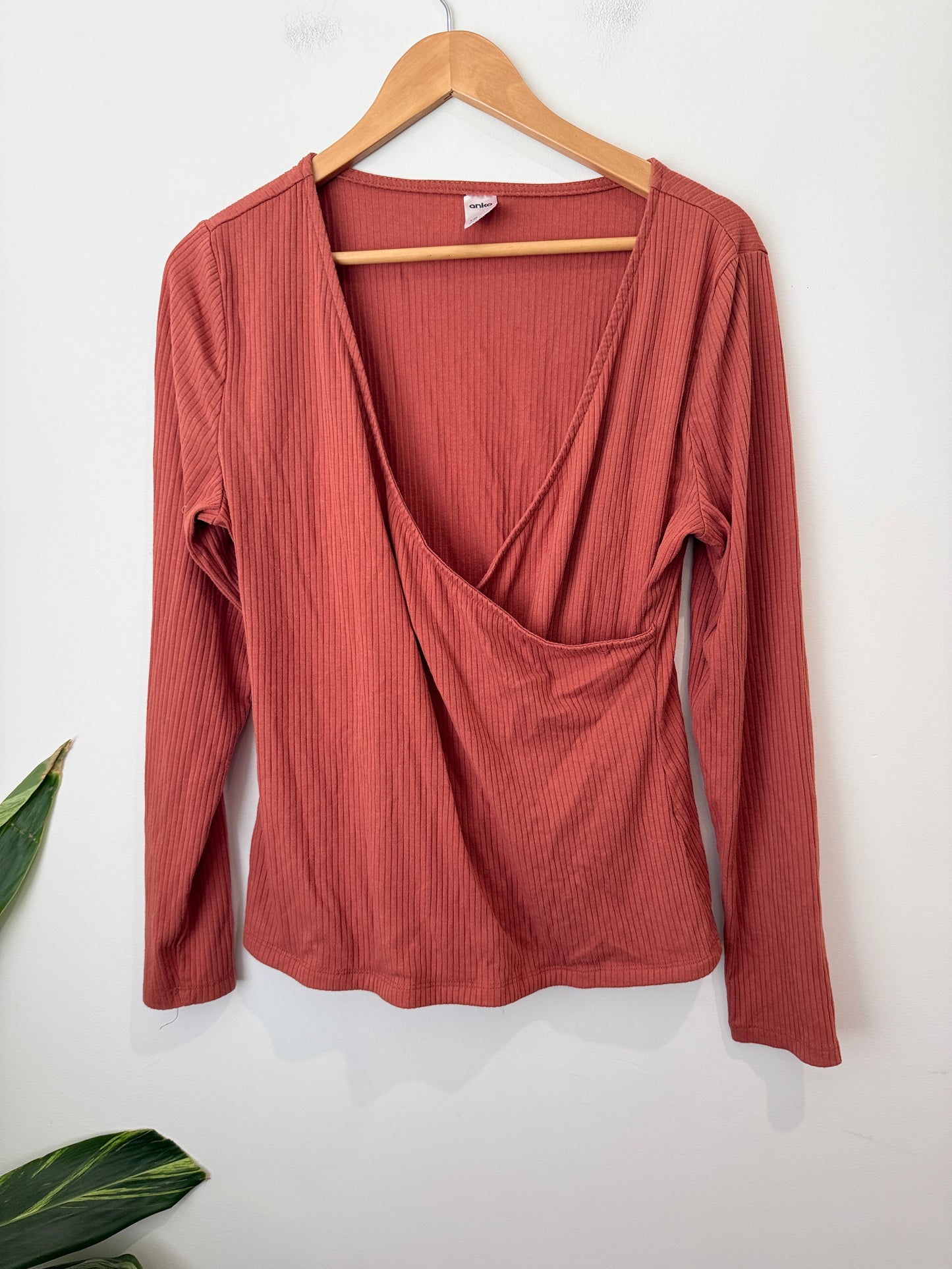 Anko Faux-wrap Top Size 18