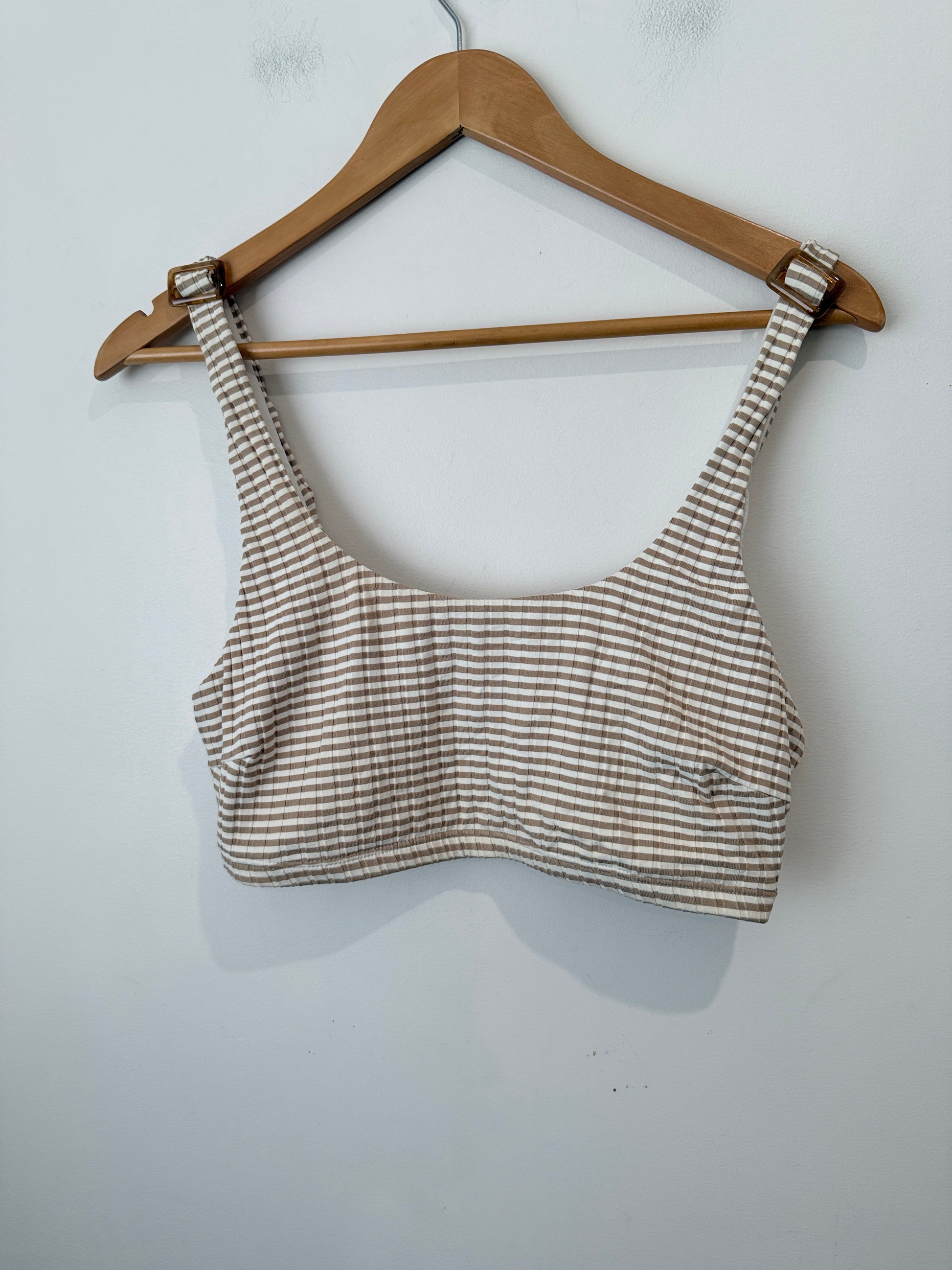 Anko Crinkle Bralette Bikini Top Size 14