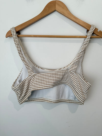 Anko Crinkle Bralette Bikini Top Size 14