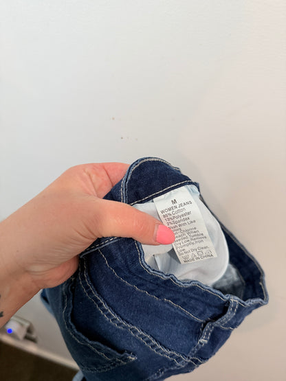 Brand Unknown Distressed Denim Shorts Size M | Waist 70cm