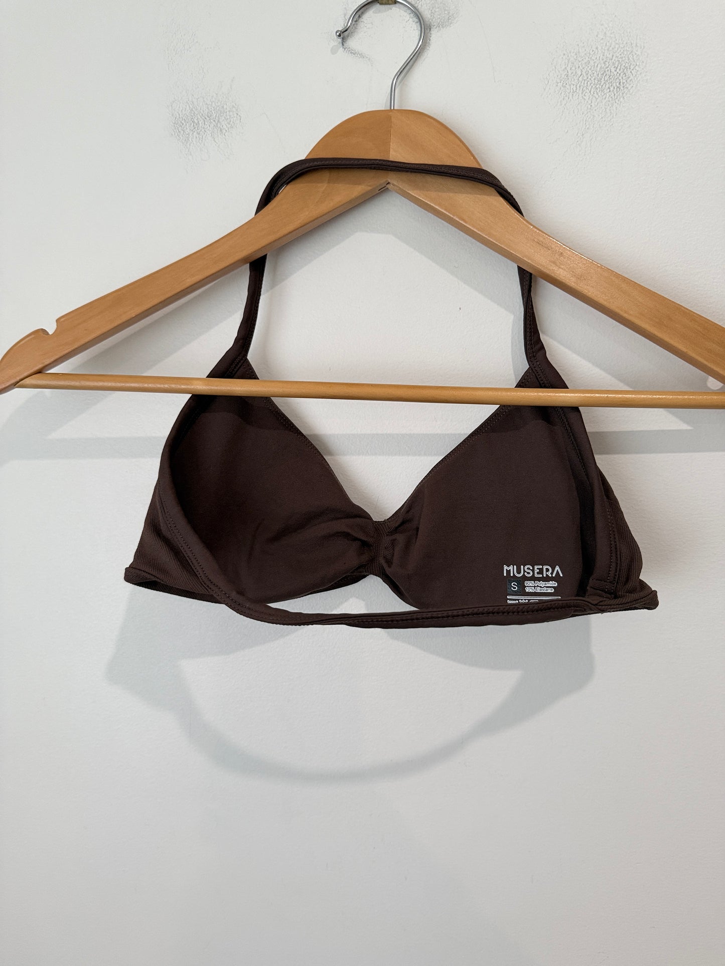 Musera Halter Bikini Top Size S