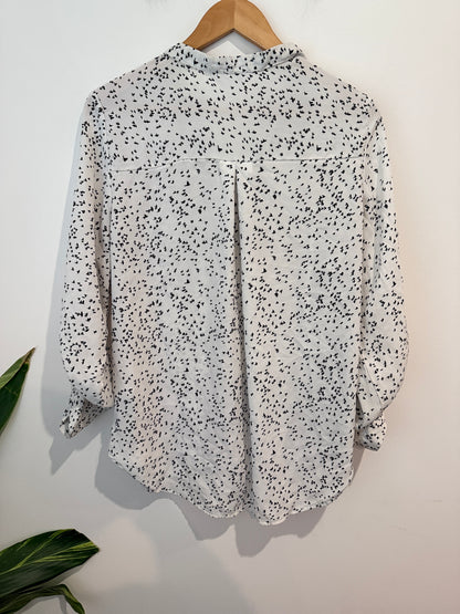 Brand Unknown Abstract Print Blouse