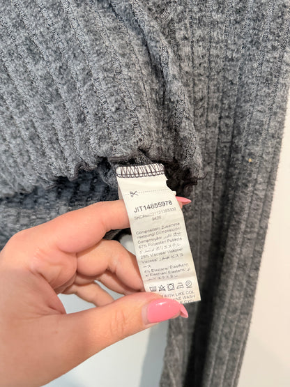 Shein Ribbed Knit Cropped Top Size S
