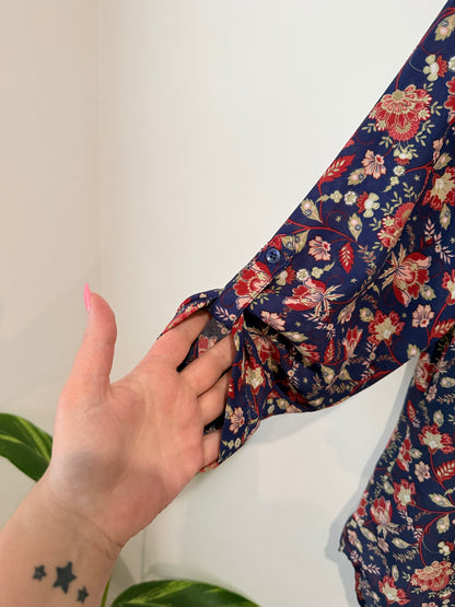 Spirit Floral Print Blouse Size 8